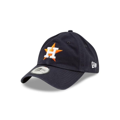 Blue Houston Astros Hat - New Era MLB Casual Classic Adjustable Caps USA1453709